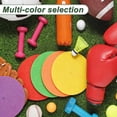 thumbnail image 5 of Uxcell Spot Markers for Agility Dot, Non-Slip Poly Spots Floor Dots 12 In & 6 Pcs & Red -Fitting for (Gym/Sports/Training), 5 of 7