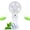 White, variant on CSSJKYJ Handheld Misting Fan Portable, Small Personal Hand Held Rechargeable Mist Fan Water Spray,Operated Hand Mister Fans 3-Speed, 4-15 Hrs Runtime for Travel Home Office Outdoor
