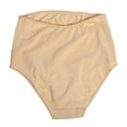 thumbnail image 3 of NBB Women's Adjustable Maternity high cut Cotton underwear Brief (3 PACK - Beige, Medium), 3 of 4
