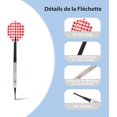 thumbnail image 4 of 12 14g Plastic Tip Darts with 100 Replacement Tips - Professional Set for Electronic Dartboards, 4 of 5