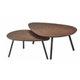 thumbnail image 1 of 30.71" X 41.34" X 17" Walnut  Nesting Coffee Table, 1 of 1