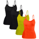 thumbnail image 1 of SET DE 4 BLUSAS DE MUJER DE USO INTERIOR O EXTERIOR SURTIDO EN COLOR CON TIRANTES UNITALLA, 1 of 5