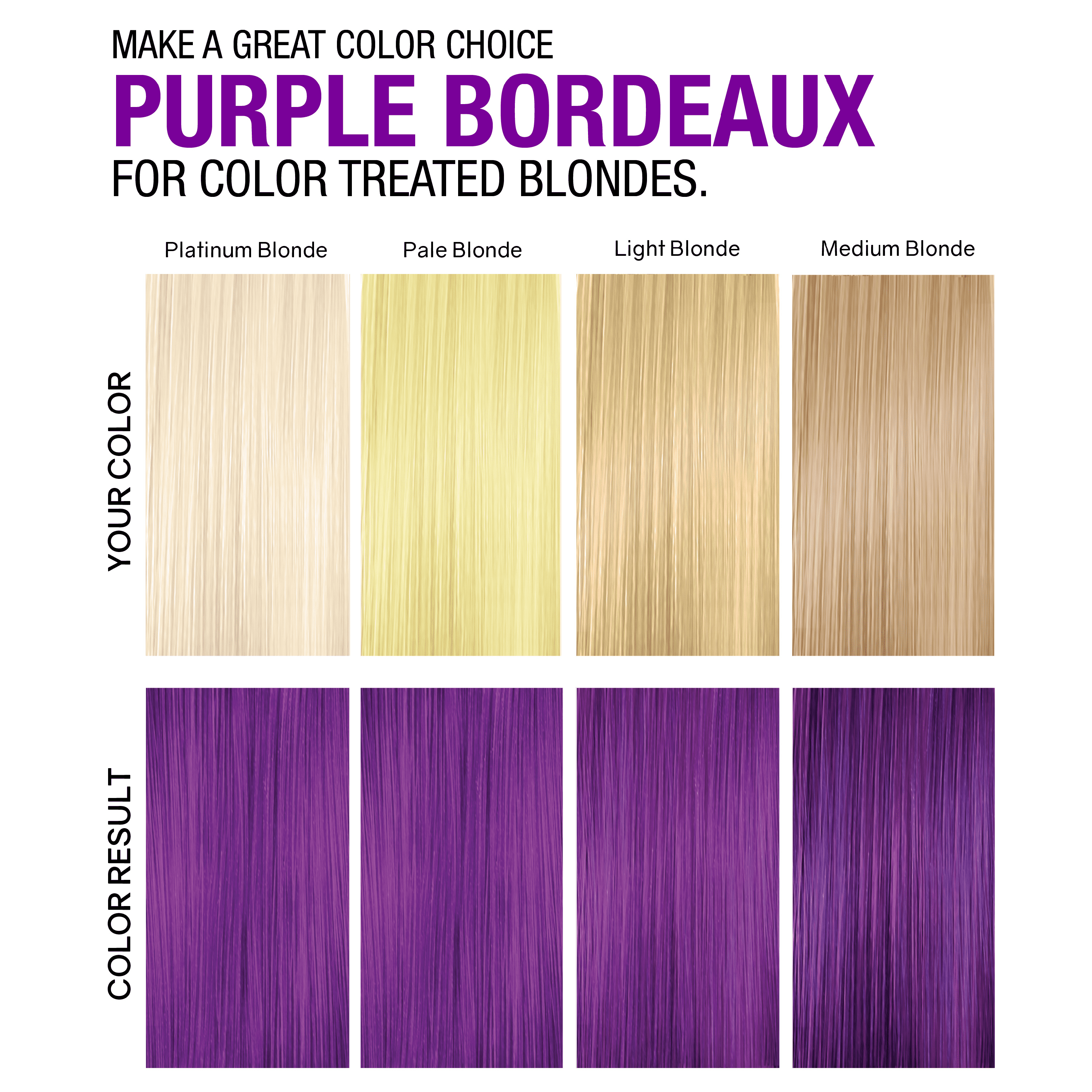 No Fade Fresh Color Depositing Conditioner with BondHeal Bond Rebuilder, Plant-Based, Vegan, Cruelty-Free 6.4 oz - Purple Bordeaux Hair Color Mask