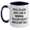 White/Navy, variant on Teller Humor Gifts for Men and Women - Funny Two Tone Coffee Mug, Perfect for Graduation