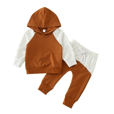 

Baby Boys Outfits Winter Long Sleeve Printed Hoodie Tops Pants 2PCS Newborn Kids Children Spring Summer Casual Cute Cartoon Fashion Outwear Streetwear Sets