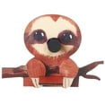 thumbnail image 5 of Verdant Touch Eyeglasses Holder Animal Shape Glasses Holder Unique Beautiful Design Natural Odorless Composite Wood Eyeglasses Display StandSloth, 5 of 8