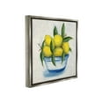 thumbnail image 4 of Stupell Industries Traditional Lemons Painting Food & Beverage Painting Gray Floater Framed Canvas Art Print Wall Art, 18 x 18, 4 of 10
