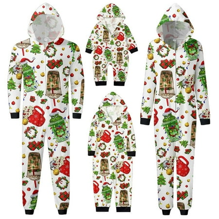 

TKing Fashion Grinch Christmas Pajamas Set Soft Comfy Matching Family Christmas Pajamas Pants Christmas Onesies Adult Christmas Family Clothes for Women Christmas Gift for Family