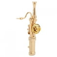 thumbnail image 1 of Broche Instrument Basson, Broche Instrument Basson Plaqué Or Design de Pointe, 1 of 11