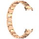 thumbnail image 5 of Pulsera de metal de moda correa de reloj | 3 cuentas de acero | Elegante pulsera de repuesto, 5 of 6