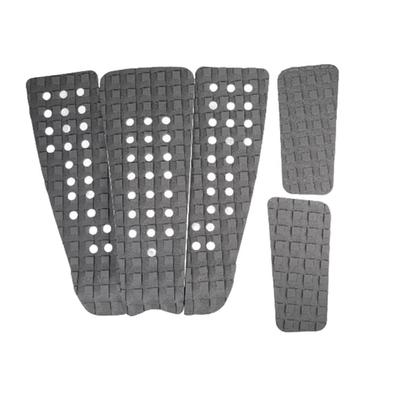 Yuarrent 5 uds tabla de surf surf tracción frontal EVA cubierta resistente a la corrosión agarre adhesivo agua antideslizante deportes cola accesorio Deportes acuáticos Gris Yuarrent OD031733-02B