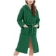 thumbnail image 2 of Ropa de cama Ropa infantil Albornoz grueso con capucha alargado Pijamas de terciopelo para niñas Camisón de poliéster para niñas, 2 of 7