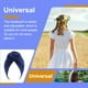 thumbnail image 4 of Guardurnaity Turbante Hijab musulmán con nudo de 2 capas, gorro elegante con cubierta en espiral, gorro de cabeza ancha, gorros de moda, accesorios Sombreros Armada, 4 of 6