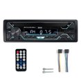 thumbnail image 1 of Car Radio Audio 1din Bluetooth Stereo MP3 Player FM Receiver 60Wx4 With Remote Control AUX/USB/TF Card In Dash Kit ,Easy to Install, 1 of 7