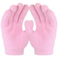 thumbnail image 4 of Exfoliating Gloves Anti Slip Hand Moisturizing Gloves Repair Rough Chapped Skin SPA Gel Gloves Lotion Gloves for Dry Hands (Pink), 4 of 7