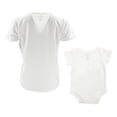 thumbnail image 3 of Unique Baby Mothers Day Mommy and Me Bae Bee Layette Set (12M, Off white), 3 of 5