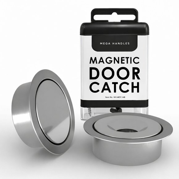 Cierre magnético oculto y ajustable para puertas Mega Handles