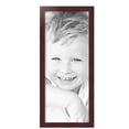 thumbnail image 2 of ArtToFrames 11" x 27" Cherry Picture Frame, 11x27 inch Red MDF Poster Frame (WOM-4643),  Pack, 2 of 8