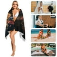 thumbnail image 5 of Gothic Skull Lover Beach Towel – with A Unique Design, Extra Large,XL (32”x 63”) for Kids & Adults, 5 of 7