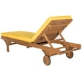 thumbnail image 6 of Safavieh Newport Outdoor Modern Chaise Lounge Chair with Cushion, 6 of 9