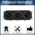 thumbnail image 5 of No.55111840AE Climate Control Module for Jeep Wrangler 2007-2010 Heater A/C Climate Control Panel Black, 5 of 6