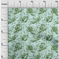 thumbnail image 2 of oneOone Cotton Cambric Green Fabric Floral Sewing Material Print Fabric By The Yard 42 Inch Wide, 2 of 4