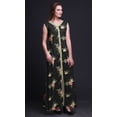 thumbnail image 3 of Bimba Robe Maxi Décontractée Sans Manches à Col en V Imprimée Boho pour Femmes - TTTG, 3 of 5