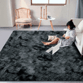 thumbnail image 2 of Alfombra Tapete Decorativa 200x160cm Suave Negro LINIUM, 2 of 8
