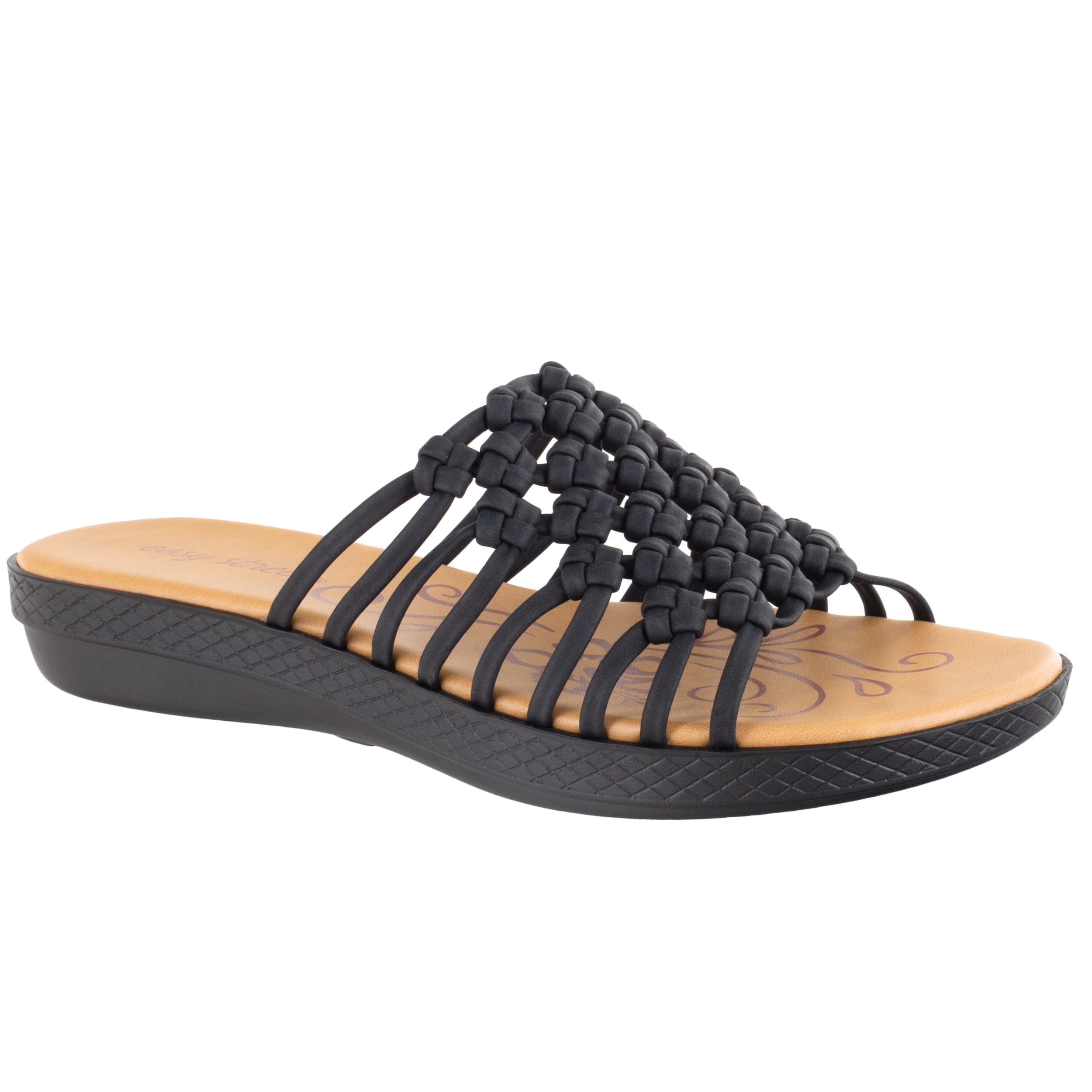 comfortable womens slides