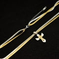 thumbnail image 6 of JZROCKER Portable Double Crosses Necklace Streetwear Inspire Jewelry Accessory for Fashion Forward Individuals Adjustable Chain, 6 of 11