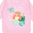 thumbnail image 3 of Inktastic Cute Mermaid Toddler Sweatshirt, 3 of 4