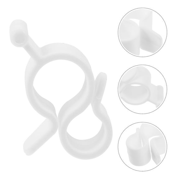 HEMOTON 10pcs RV Awning Hooks Camper Hangers Awning Accessories Hanging Hooks for Trailer Rope Lights