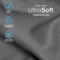 thumbnail image 4 of Bare Home 22" Extra Deep Pocket Sheet Set - Premium 1800 Collection - Ultra-Soft - Full, Gray, 4 of 9