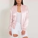 thumbnail image 1 of Phenove Stand Collar Thin Zip Bomber Chaqueta de para mujer Soledad Las mujeres de la chaqueta, 1 of 10