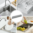 thumbnail image 7 of 2X Reusable Sink Splash Guard Silicone Countertop Water Baffle Prevent Splashing Out Board Bathroom Kitchen Tool, 7 of 7