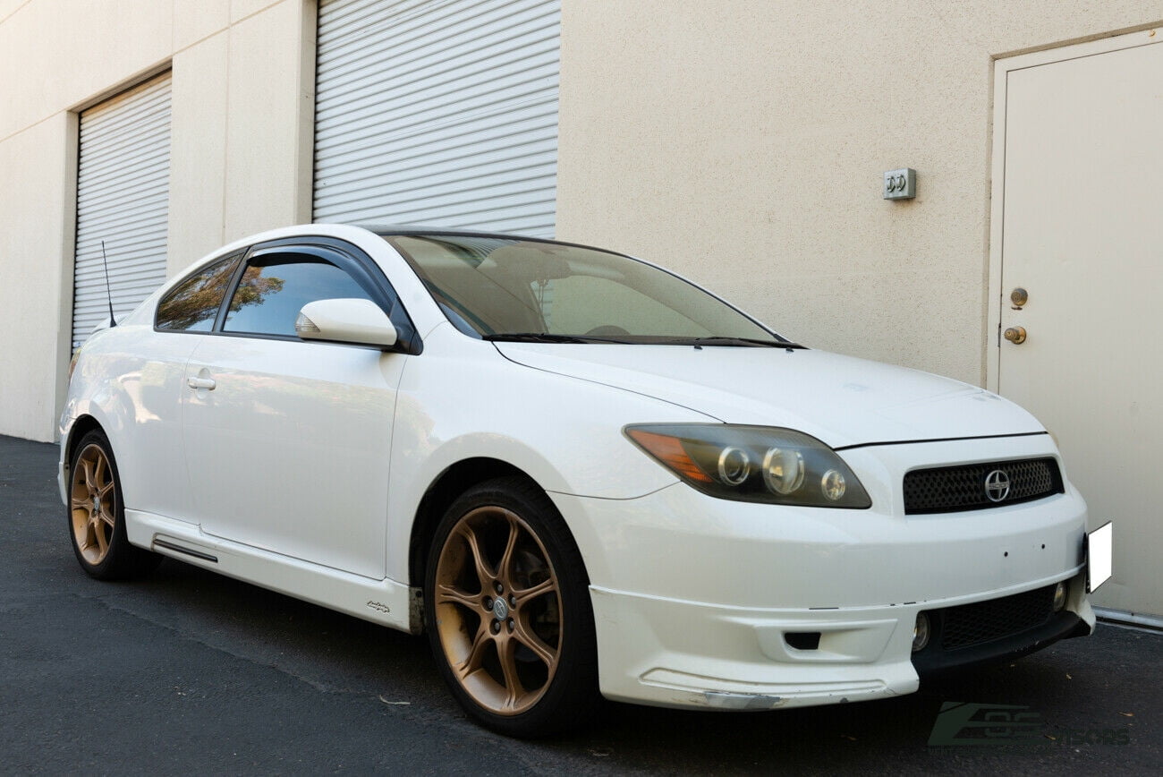 For 05-10 Scion TC Side Window Visors JDM Rain Guard In-Channel Vent Gen1