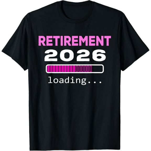 Playful Comfort Tee - Funny Retirement 2026 loading Retired Countdown T-Shirt
