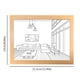 thumbnail image 3 of Atmósfera lámpara de mesa lámpara moderna pintura para decoración de pared dormitorio (G), 3 of 7