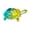 yellow blue, variant on Collectible Art Glass Handmade Glass Turtles Figurines Tabletop Ornament for Home Decorations Gift