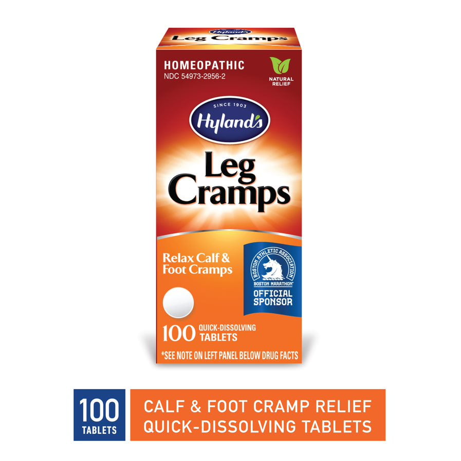 Hyland's Leg Cramp Tablets, Natural Relief of Calf, Leg and Foot Cramp