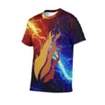thumbnail image 2 of Prestonplayz 3d Print Graphic T Shirt Short Sleeve Summer T-Shirt Novelty Casual Tee For Men Women Teen S, 2 of 8