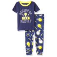 thumbnail image 1 of Ensemble Pyjama Deux Pièces pour Bébé, Bleu Tonnerre, 0-3 Mois, 1 of 2
