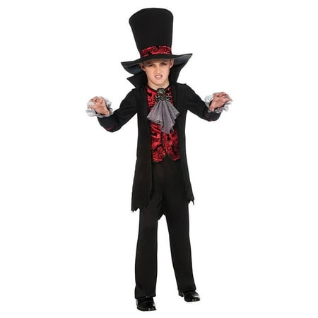 Vampire Lord Child size S 4/6 Costume Outfit Rubie's Arisen Shadows