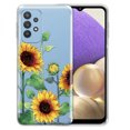 thumbnail image 1 of WIRESTER Transparent Soft Gel TPU Clear Case Slim Protective Cover for Samsung Galaxy A33 5G 6.4" 2022, Sunflowers Flowers, 1 of 1