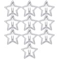 thumbnail image 1 of 10pcs Hair Clips Small Snap Hairpins Metal Hair Clips Star Hair Clips Cute Hair Accessories for Women, 1 of 4