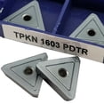 thumbnail image 2 of 10Pcs Tpkn1603Pdtr Inserts en Carbure Cnc Insert de Fraisage pour Acier Inoxydable, 2 of 10