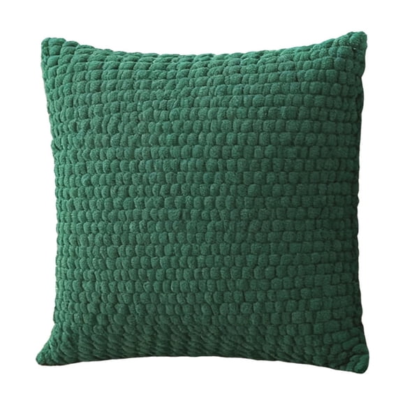 Juego de fundas de almohada de pana de 45x45 cm, funda decorativa para cojín de sofá, sala de estar, dormitorio, balcón, patio, funda de cojín de poliéster suave con cremallera oculta. Colores: gris,