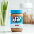 thumbnail image 3 of Jif No Added Sugar Creamy Peanut Butter Spread, 15.5 oz. - Smooth, Creamy Texture, No Stir Peanut Butter Spread-3 pack with Bowel by Mahad, 3 of 7