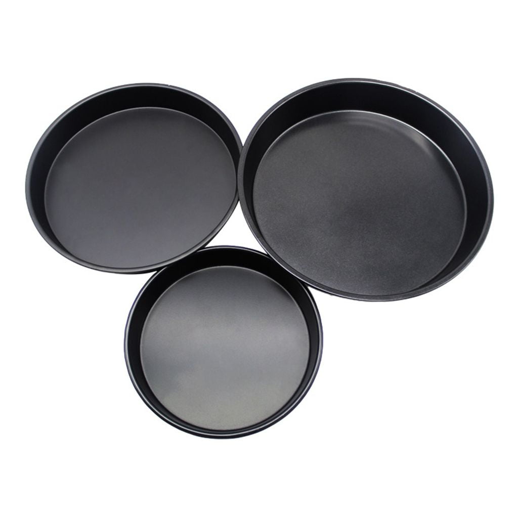 Carbon Steel Non Stick Pizza Pan Oven Baking Trays Mold Microwave Non Stick Pizza Pan Oven Baking Trays