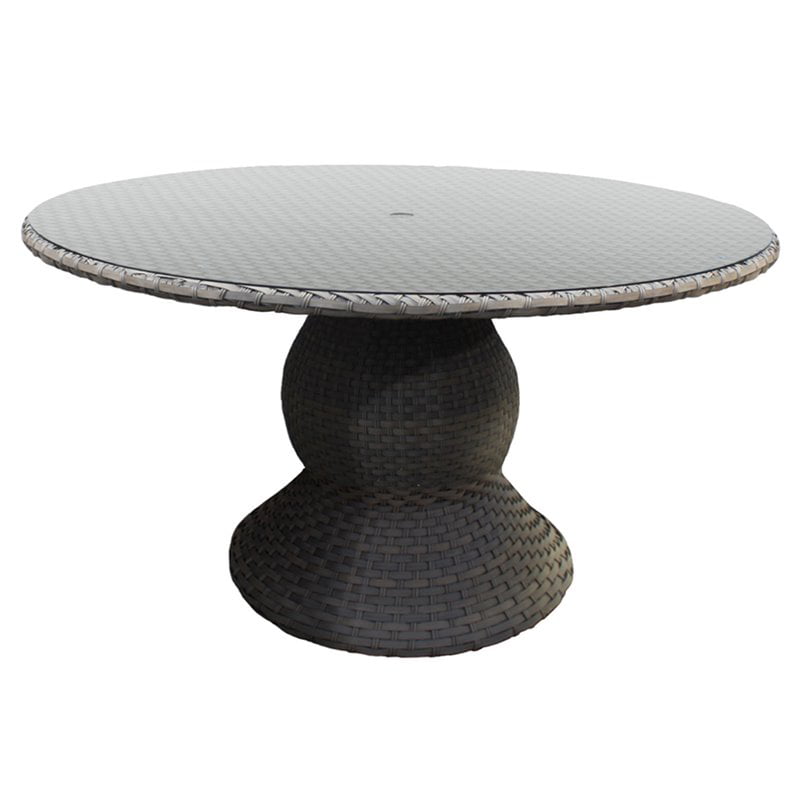 Bowery Hill 60 Round Glass Top Patio, 60 Round Patio Table Cover